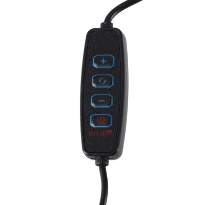 LED reguliuojamas stalinis šviestuvas USB 2 tvirtinimo būdai