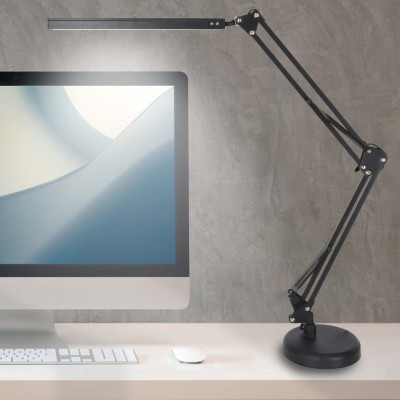 LED stalinis šviestuvas USB pasukama rankena 2 tvirtinimo būdai