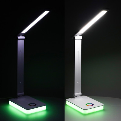 Stalinė LED lempa USB su liečiamu valdymu RGB