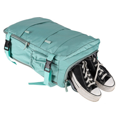 Bagažo kelioninė kuprinė žalia 45x30 cm