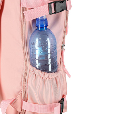 Bagažo kelioninė kuprinė rožinė 45x30 cm