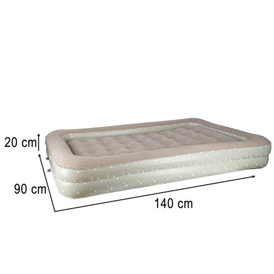 Pripučiamas vaikiškas miegamasis čiužinys vieno asmens lovos pompa