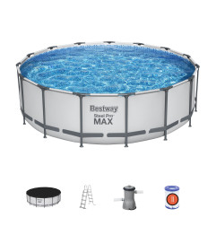 Karkasinis baseinas Steel PRO BESTWAY (457x122 cm)