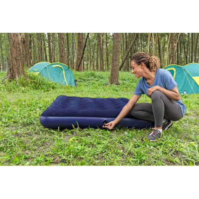 Velvetinis pripučiamas čiužinys FULL 191/137/22cm BESTWAY - 7