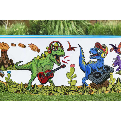 Dinozaurų baseinas 3+ BESTWAY 244x46cm Vinilas + PVC - 2