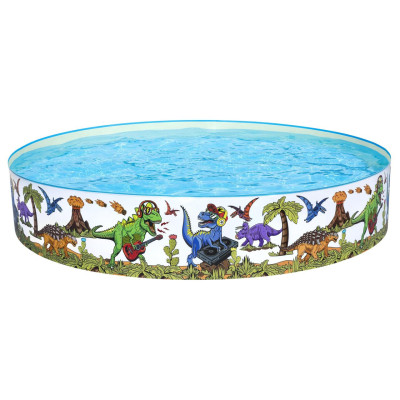 Dinozaurų baseinas 3+ BESTWAY 244x46cm Vinilas + PVC - 5