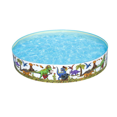 Dinozaurų baseinas 3+ BESTWAY 244x46cm Vinilas + PVC - 6