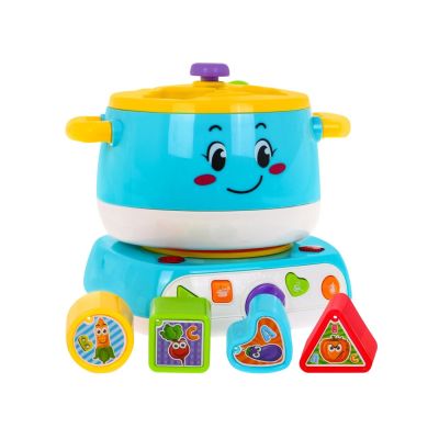 Interaktyvus puodas su virykle rūšiuokliu