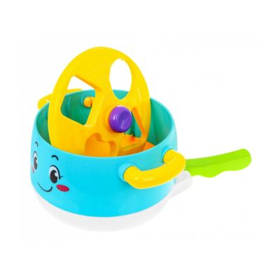 Interaktyvus puodas su virykle rūšiuokliu