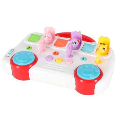 Mokomasis autobusas, žaidžiantis iššokančius gyvūnų raktus