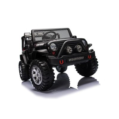 Vaikiškas elektromobilis Jeep BEAST 4x4, Juodas