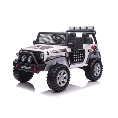 Vaikiškas elektromobilis Jeep BEAST 4x4, Baltas