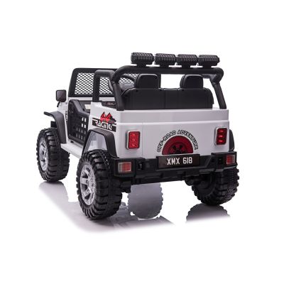 Vaikiškas elektromobilis Jeep BEAST 4x4, Baltas