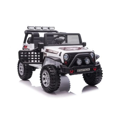 Vaikiškas elektromobilis Jeep BEAST 4x4, Baltas
