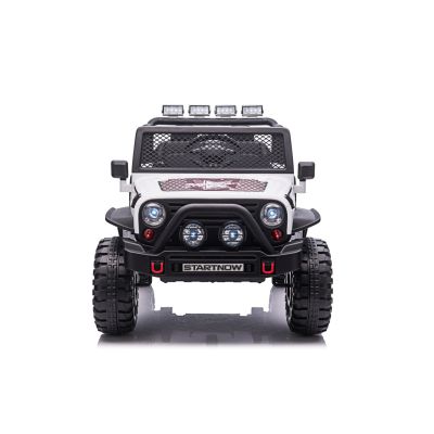 Vaikiškas elektromobilis Jeep BEAST 4x4, Baltas