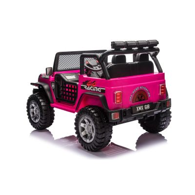 Vaikiškas elektromobilis Jeep BEAST 4x4, Rožinis