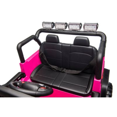Vaikiškas elektromobilis Jeep BEAST 4x4, Rožinis