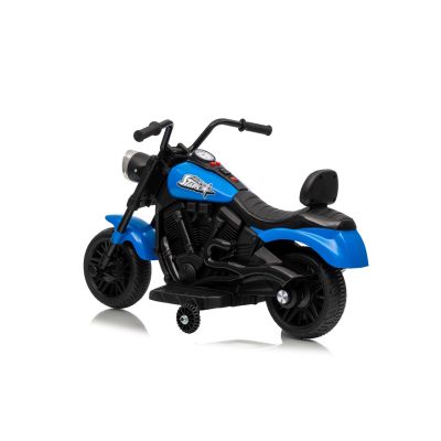 Vaikiškas elektrinis motociklas STAR, Mėlynas