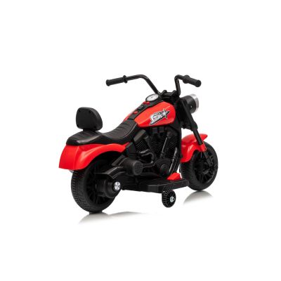 Vaikiškas elektrinis motociklas STAR, Raudonas