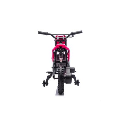 Vaikiškas elektrinis motociklas HONDA CFR450R, Rožinis