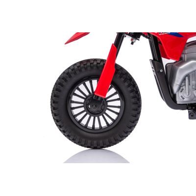Vaikiškas elektrinis motociklas HONDA CFR450R, Raudonas