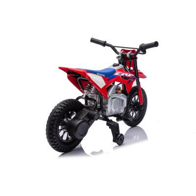 Vaikiškas elektrinis motociklas HONDA CFR450R, Raudonas
