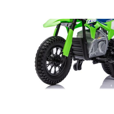 Vaikiškas elektrinis motociklas HONDA CFR450R, Žalias