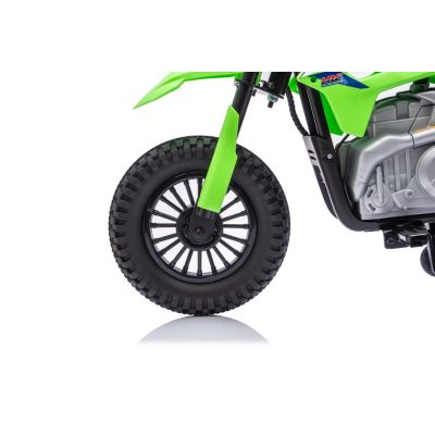 Vaikiškas elektrinis motociklas HONDA CFR450R, Žalias