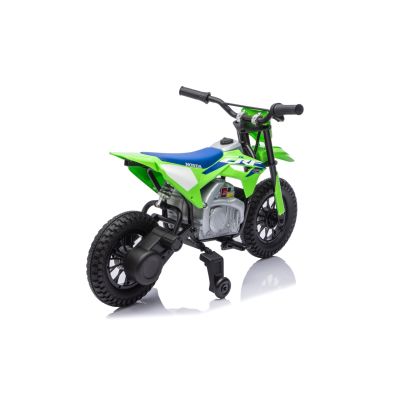 Vaikiškas elektrinis motociklas HONDA CFR450R, Žalias