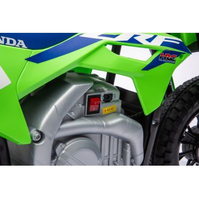 Vaikiškas elektrinis motociklas HONDA CFR450R, Žalias