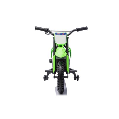 Vaikiškas elektrinis motociklas HONDA CFR450R, Žalias