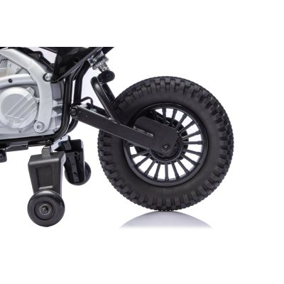 Vaikiškas elektrinis motociklas HONDA CFR450R, Juodas