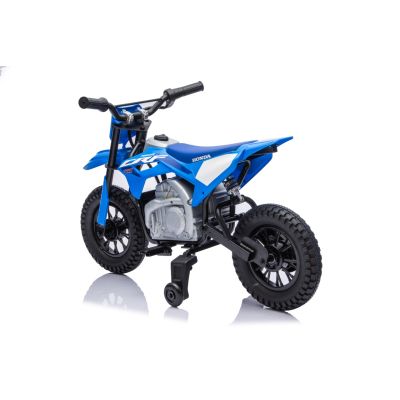 Vaikiškas elektrinis motociklas HONDA CFR450R, Mėlynas