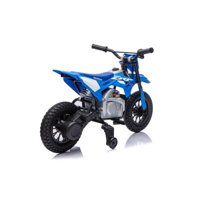 Vaikiškas elektrinis motociklas HONDA CFR450R, Mėlynas