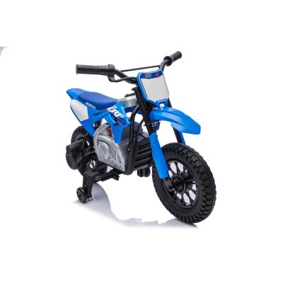 Vaikiškas elektrinis motociklas HONDA CFR450R, Mėlynas