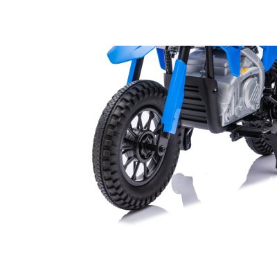 Vaikiškas elektrinis motociklas HONDA CFR450R, Mėlynas