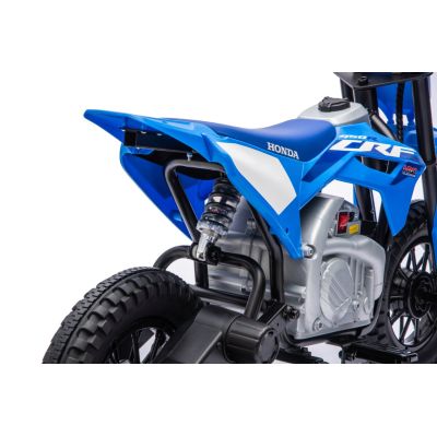 Vaikiškas elektrinis motociklas HONDA CFR450R, Mėlynas