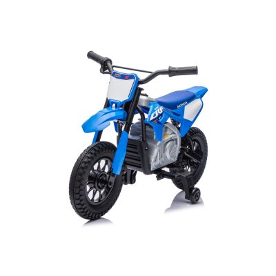 Vaikiškas elektrinis motociklas HONDA CFR450R, Mėlynas
