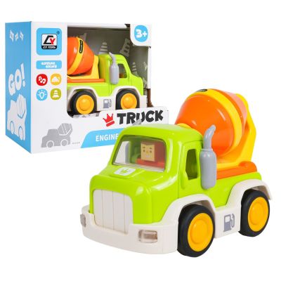 Betono maišyklės automobilis su garso ir šviesos funkcija