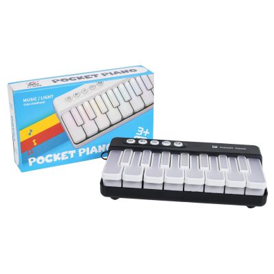 Muzikinis šokių kilimėlis Pianinas Juodas