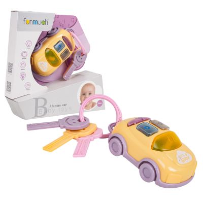 Soft Key Set and Keychain with Light Function for the Youngest