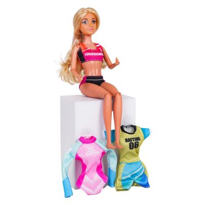 Lėlė su priedais "Atostogos prie jūros"