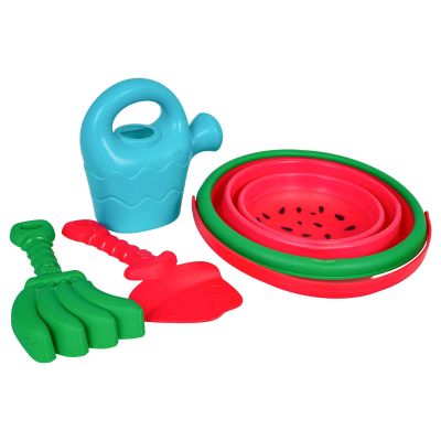 MEGA Sand Accessories Set + Folding Bucket