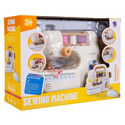 Siuvimo mašina + priedai Balta