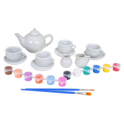 Keramikinių puodelių piešimo rinkinys