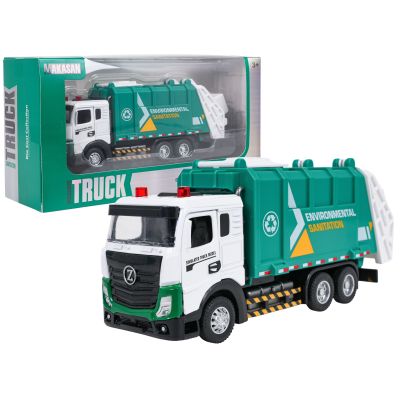 Metalinis šiukšliavežis su šviesos funkcija