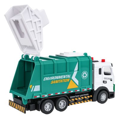 Metalinis šiukšliavežis su šviesos funkcija