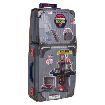 Meistro darbastalis, lagaminas ir priedai