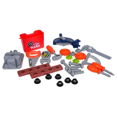 Meistro darbastalis, lagaminas ir priedai