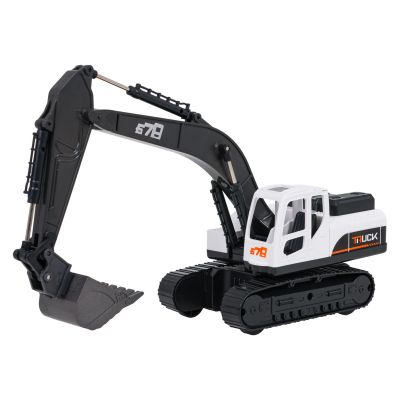 Metalinis ekskavatorius baltas